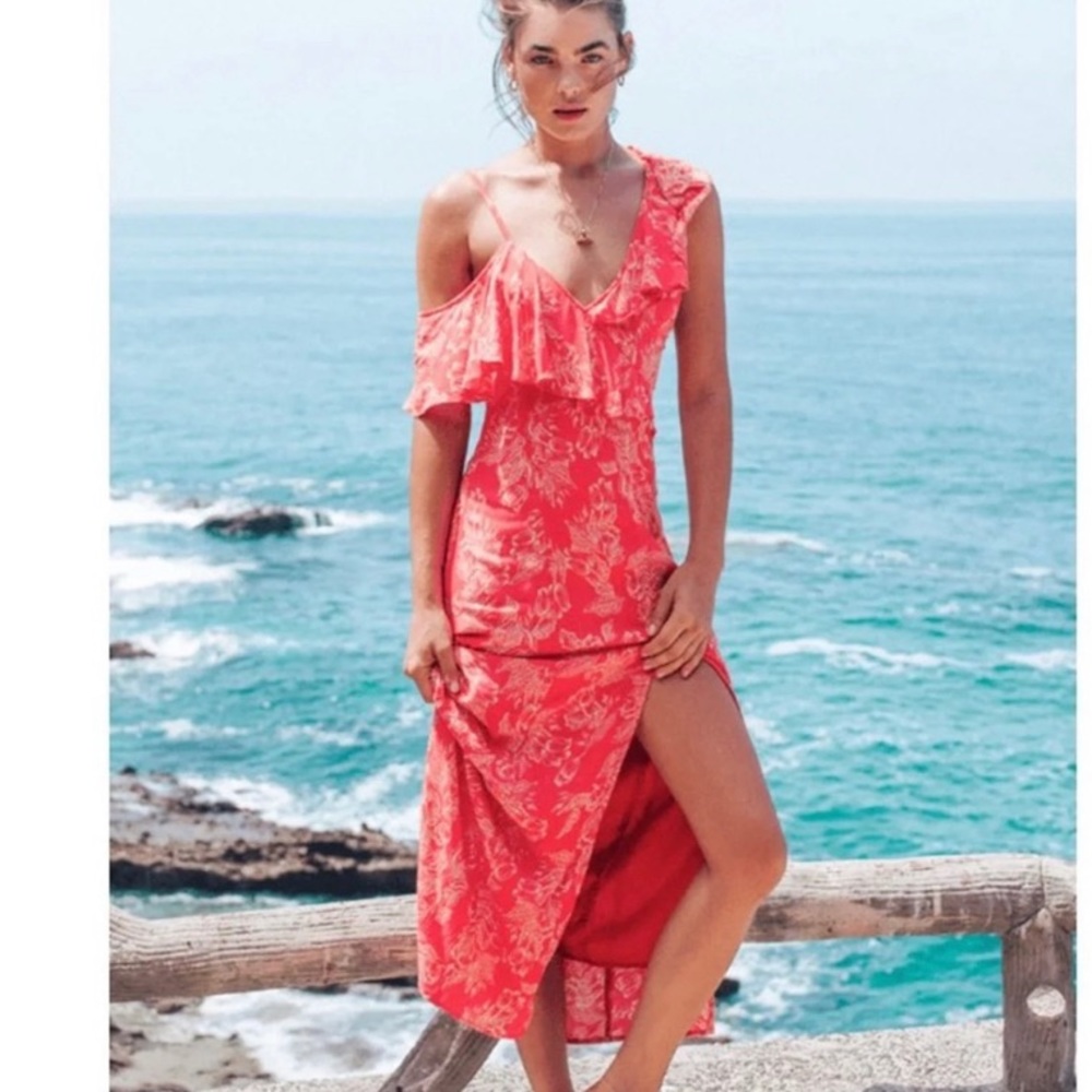 Amuse Society red dress XS